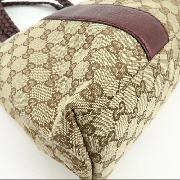 Gucci Bamboo Braided Tote - Picture 6 of 6
